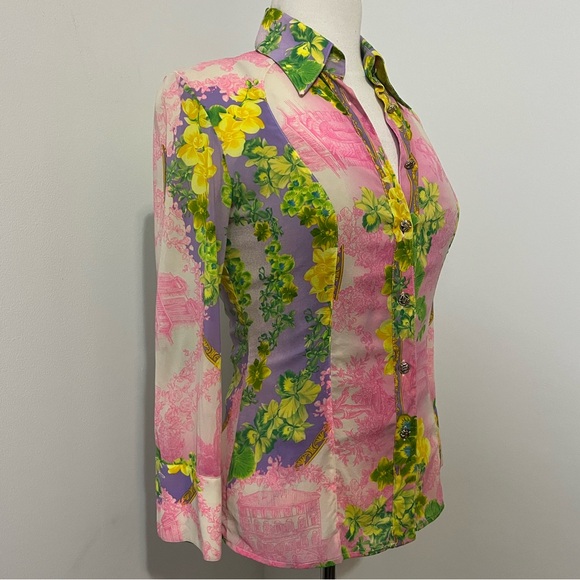 Versace Spring 2004 Silk Blouse - Picture 6 of 10
